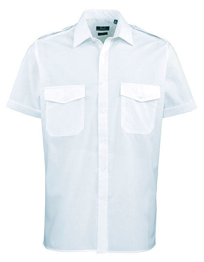 Kurzarm-Feuerwehrhemd Light Blue – Funktion trifft Stil