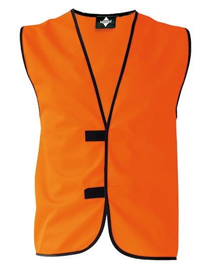 Korntex Einfache Funktionsweste – individuell bedruckbar Signal-Orange
