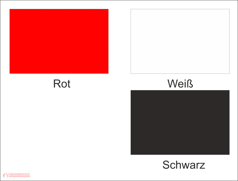 Aufkleber Feuerwehr Heckscheibe - Fireandkisses