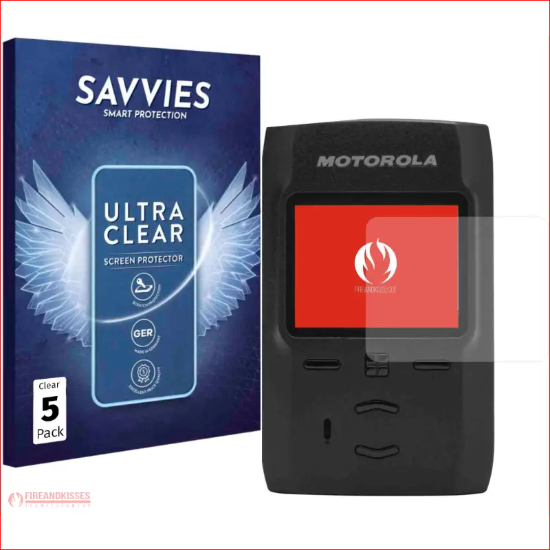 Displayschutzfolie für Motorola Advisor TPG2200 – Schutz für dein Einsatzgerät - 5 x Displayschutzfolie für Tpg2200