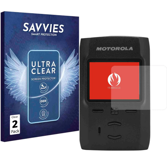 Displayschutzfolie für motorola advisor tpg2200 – schutz dein einsatzgerät - 2 x tpg2200 - motorola advisor tpg2200