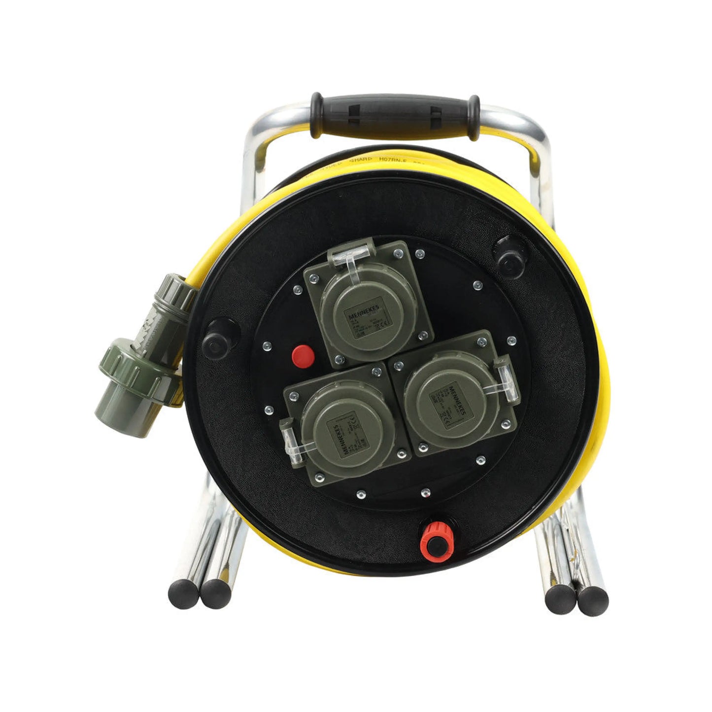 Dönges leitungsroller feuerwehr 50m din 14680 | 230v schuko ip68 | 16a - kaufen | fireandkisses