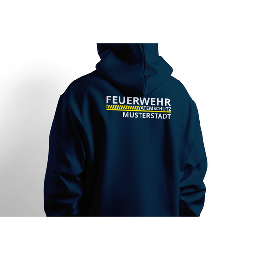Feuerwehr hoodie – deine agt-wechselkleidung mit wunsch-ortsname - hoodie deine agt-wechselkleidung