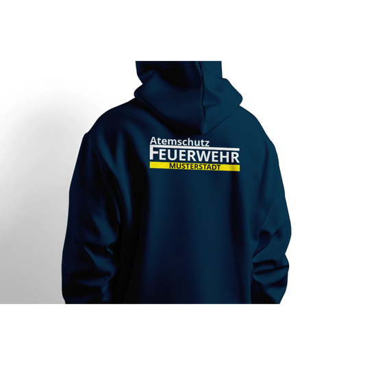 Feuerwehr hoodie – deine agt-wechselkleidung mit wunsch-ortsname - hoodie deine agt-wechselkleidung