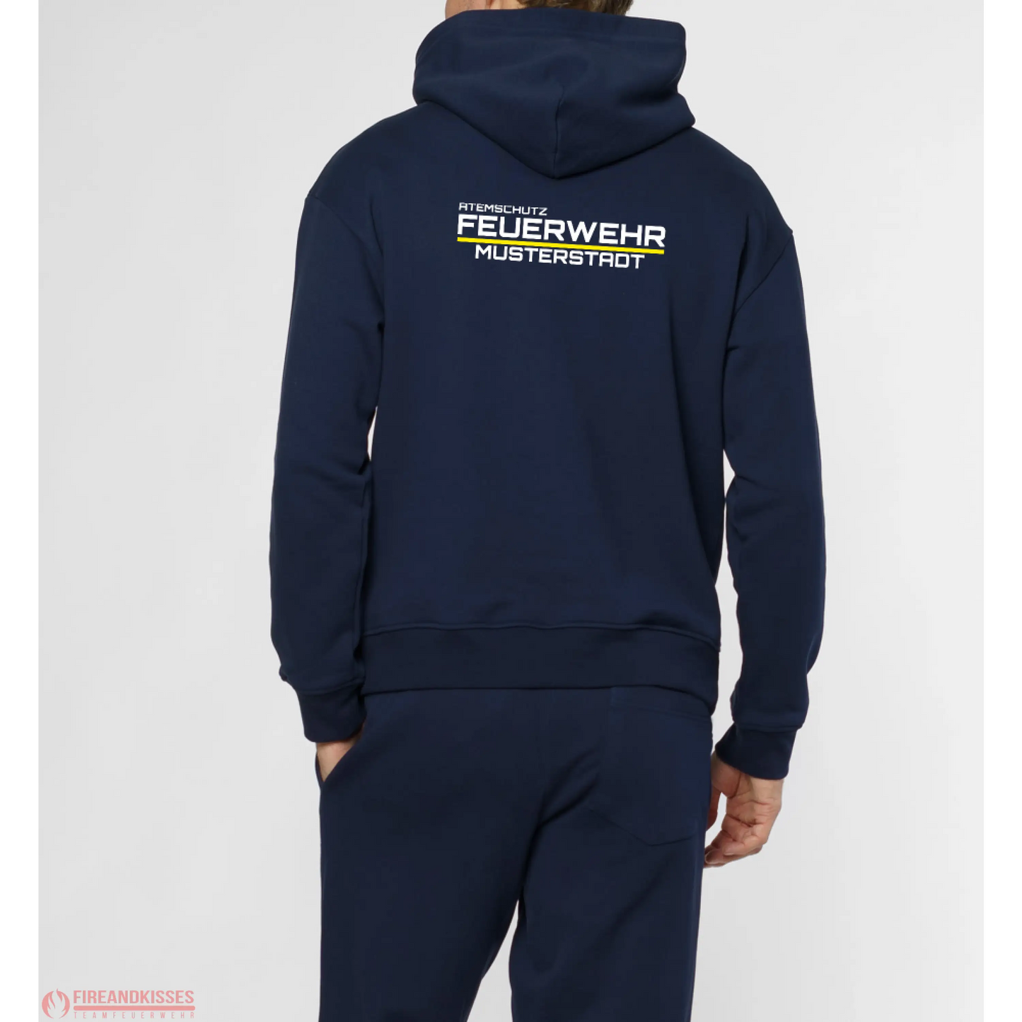 Feuerwehr hoodie – deine agt-wechselkleidung mit wunsch-ortsname - hoodie deine agt-wechselkleidung