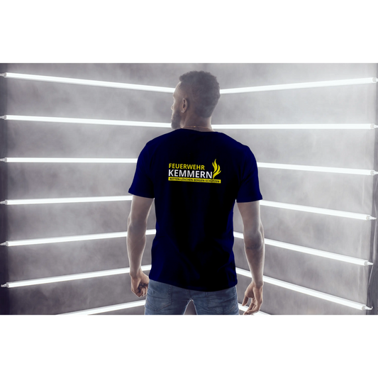 Feuerwehr kemmern shirt navy unisex (nur für mitglieder der ff kemmern) - t-shirt kemmern shirt navy unisex (nur