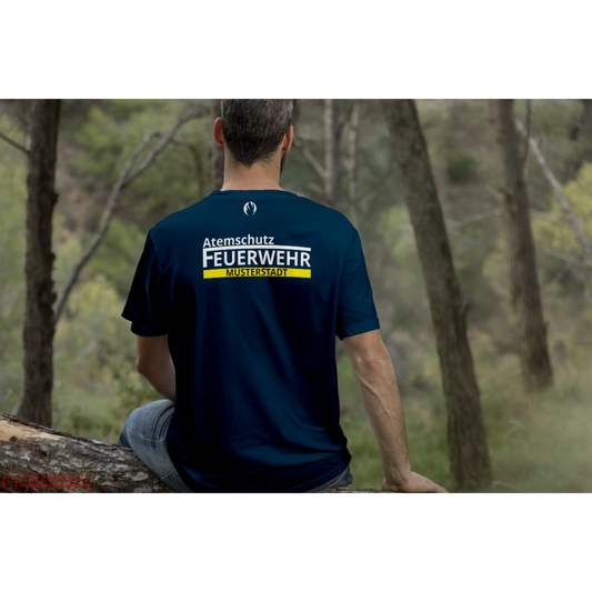 Feuerwehr t-shirt - deine agt-wechselkleidung mit wunsch-ortsname - t-shirt - deine agt-wechselkleidung