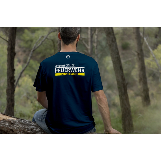 Feuerwehr t-shirt - deine agt-wechselkleidung mit wunsch-ortsname - t-shirt - deine agt-wechselkleidung