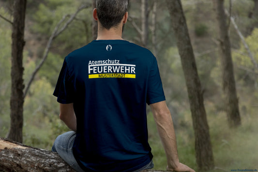 Feuerwehr t-shirt - deine agt-wechselkleidung mit wunsch-ortsname - t-shirt - deine agt-wechselkleidung