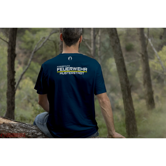 Feuerwehr t-shirt - deine agt-wechselkleidung mit wunsch-ortsname - t-shirt - deine agt-wechselkleidung