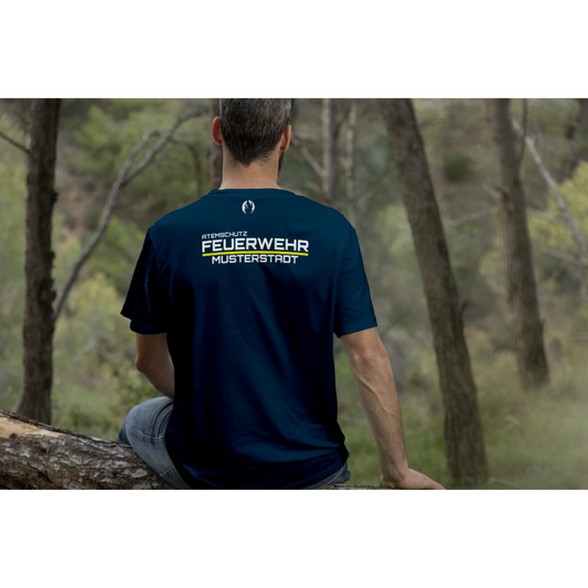 Feuerwehr t-shirt - deine agt-wechselkleidung mit wunsch-ortsname - t-shirt - deine agt-wechselkleidung