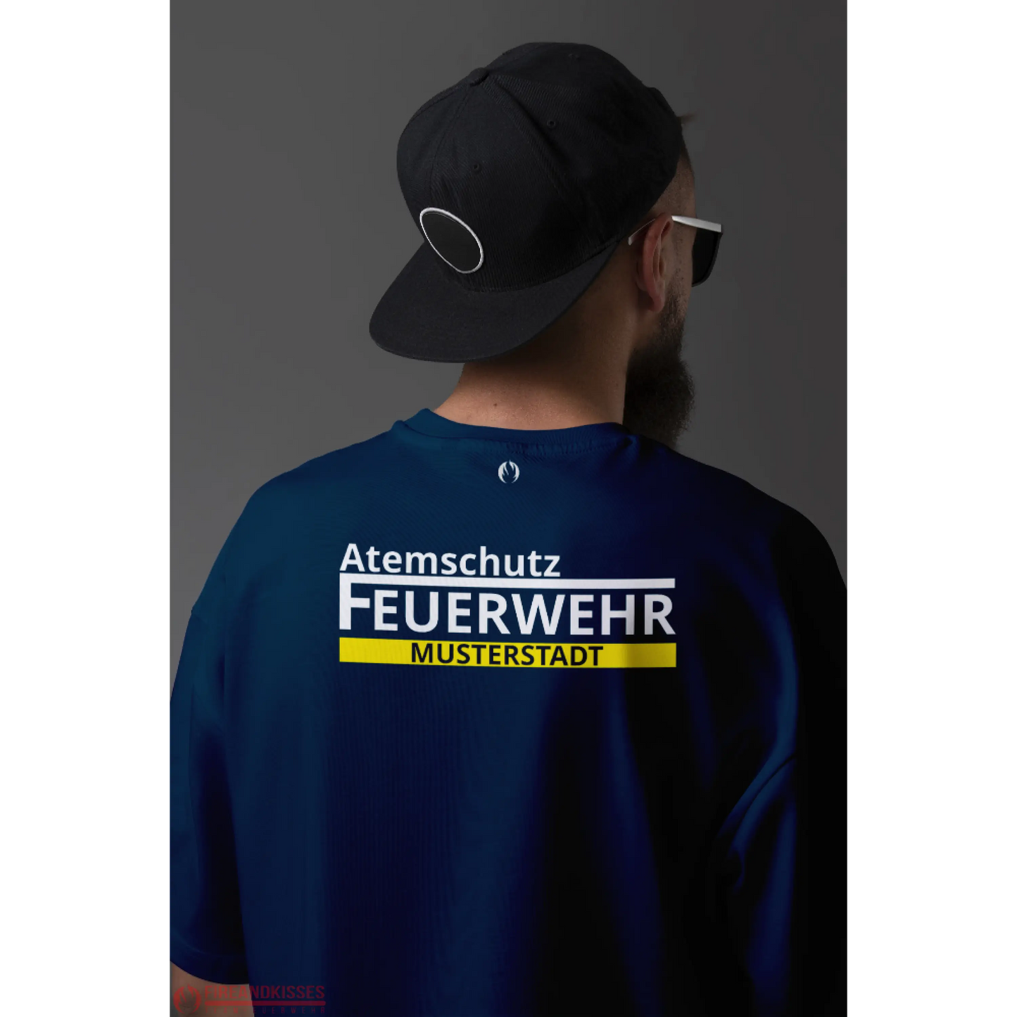 Feuerwehr t-shirt - deine agt-wechselkleidung mit wunsch-ortsname - t-shirt - deine agt-wechselkleidung