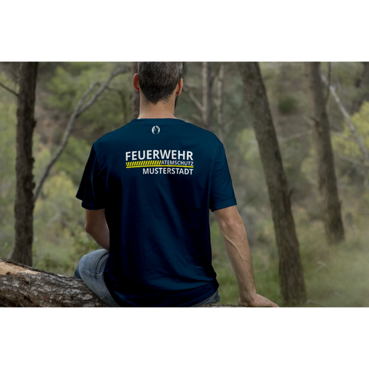 Feuerwehr t-shirt - deine agt-wechselkleidung mit wunsch-ortsname - t-shirt - deine agt-wechselkleidung