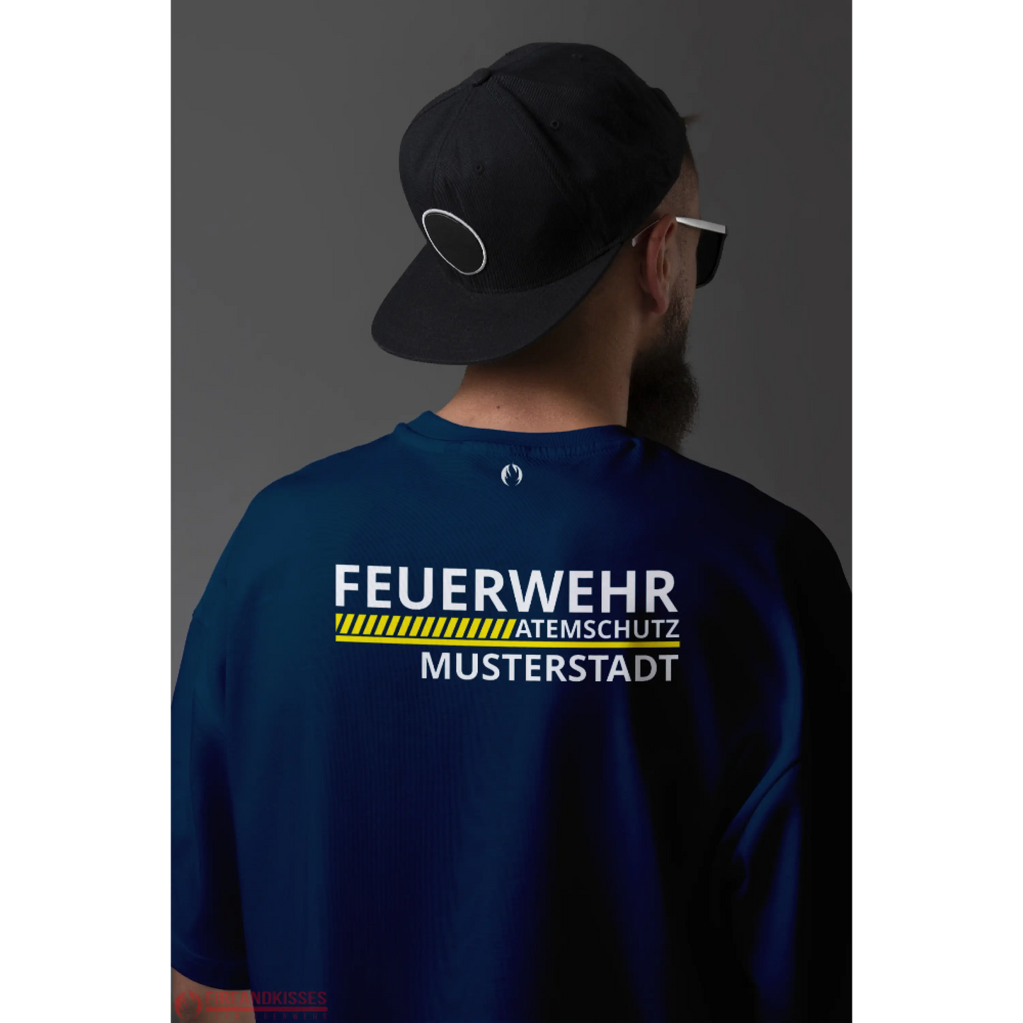 Feuerwehr t-shirt - deine agt-wechselkleidung mit wunsch-ortsname - t-shirt - deine agt-wechselkleidung