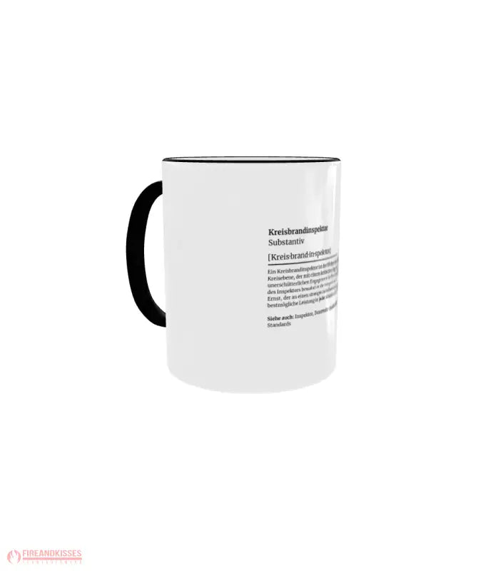 Feuerwehr-Tasse Definition Kreisbrandinspektor - Fireandkisses