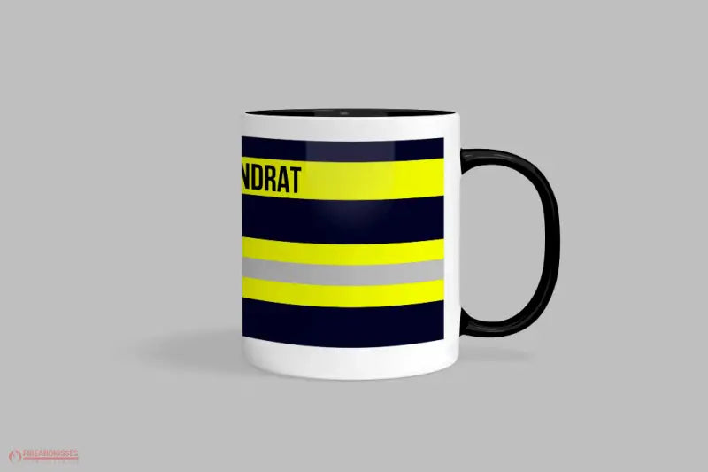 Feuerwehr-Tasse ’Stadtbrandrat’ - Schwarz - Tasse