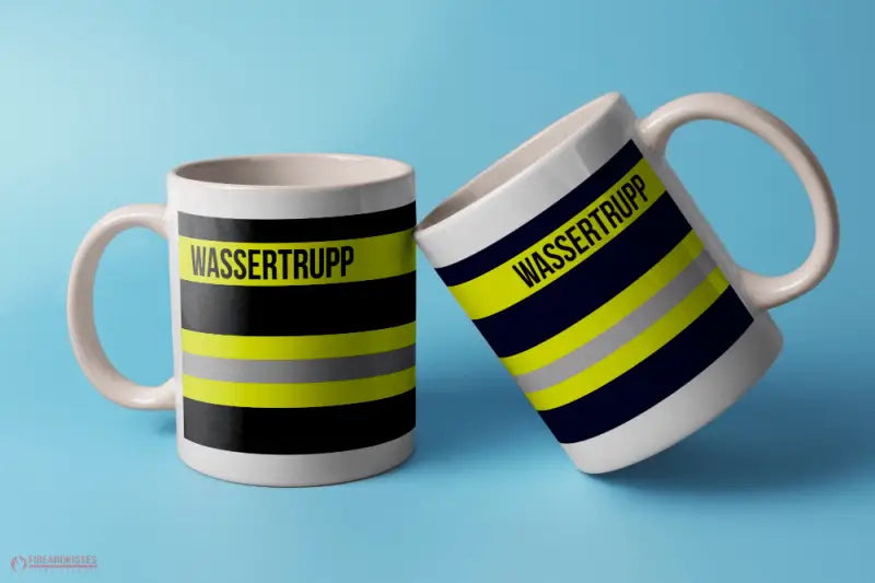 Feuerwehr-Tasse ’Wassertrupp’ - Weiß - Tasse