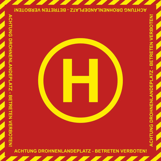 Fireandkisses bos feuerwehr drohnen landeplatz standard - bereitstellungsplane bos feuerwehr drohnen landeplatz