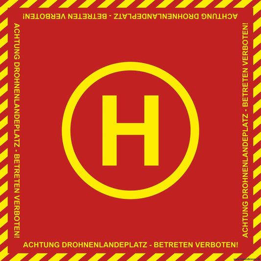 Fireandkisses bos feuerwehr drohnen landeplatz standard - bereitstellungsplane bos feuerwehr drohnen landeplatz