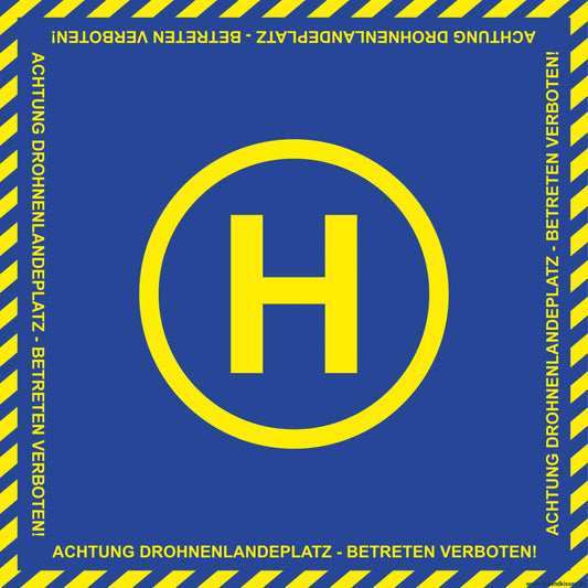 Fireandkisses bos thw drohnen landeplatz standard - bereitstellungsplane bos thw drohnen landeplatz standard