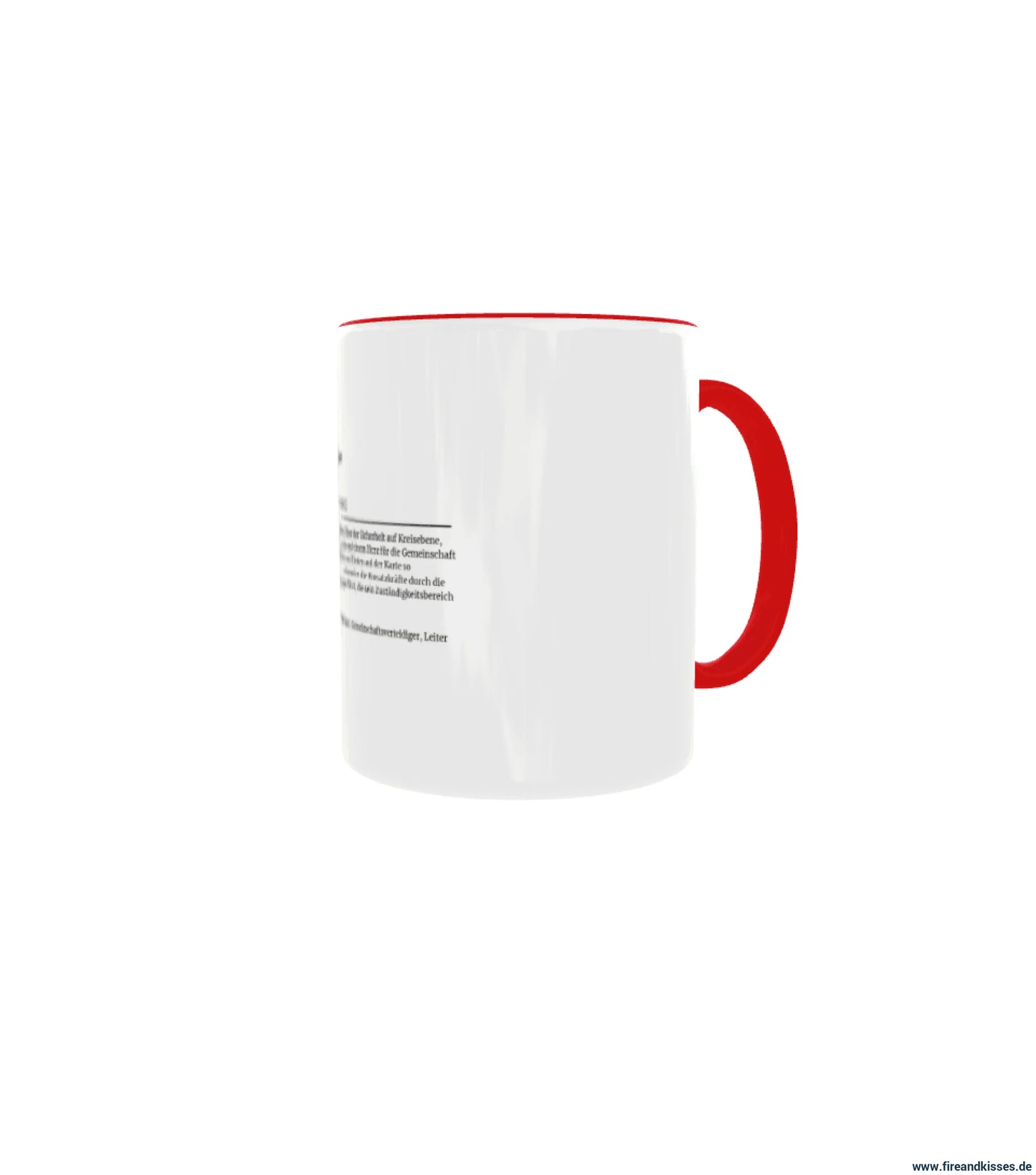 Fireandkisses feuerwehr-tasse „definition kreisbrandmeister“ - tasse feuerwehr-tasse „definition