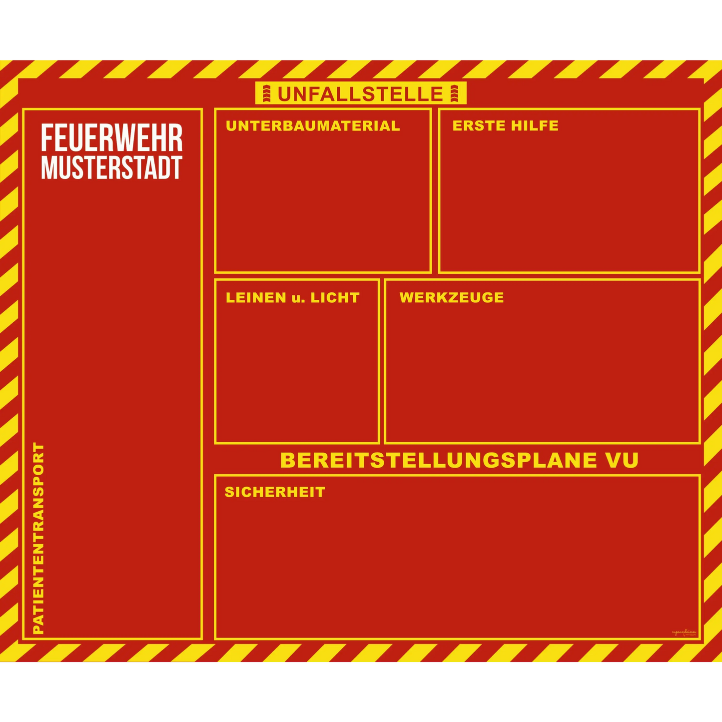 Fireandkisses standard thl bereitstellungsplane ’individual basic g’ - standard thl bereitstellungsplane