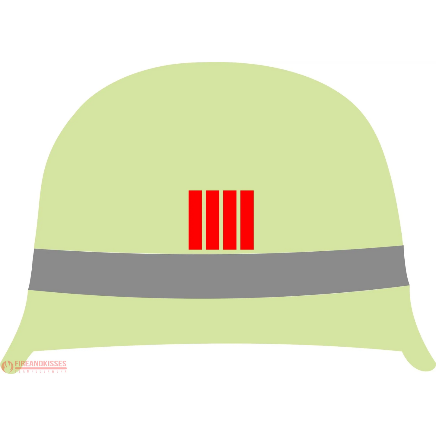 Helmaufkleber feuerwehr helmkennzeichnung reflexrot bayern kreisbrandrat - aufkleber feuerwehr helmkennzeichnung