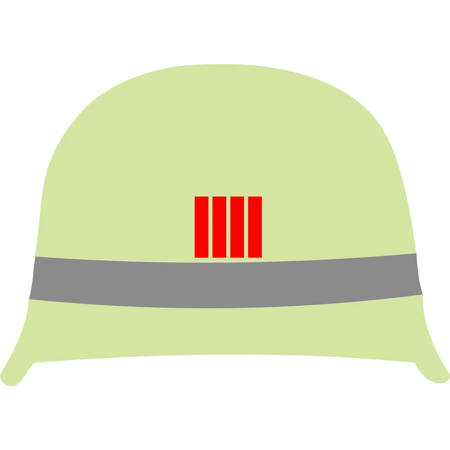 Helmaufkleber feuerwehr helmkennzeichnung reflexrot bayern kreisbrandrat - aufkleber feuerwehr helmkennzeichnung