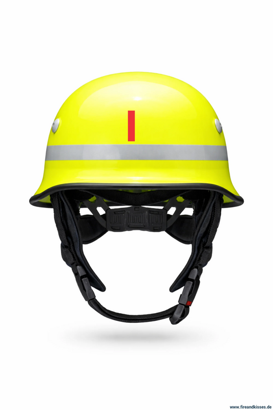 Helmaufkleber feuerwehr helmkennzeichnung reflexrot bayern kommandant - aufkleber | stmi-empfehlung | fireandkisses