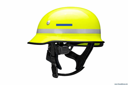 Helmaufkleber set katastrophenschutz rettungsdienst helmkennzeichnung blau - aufkleber blau | fireandkisses