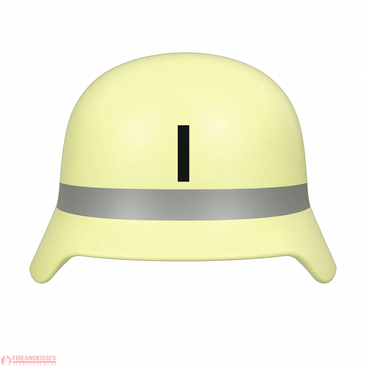 Helmkennzeichnung stellv. Kommandant – schwarz - aufkleber stellv. Schwarz