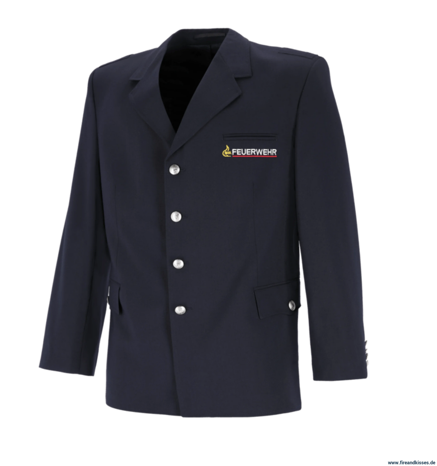 Herren-sakko baden württemberg fresko schwarzblau bauch-größen 51 - 69 - feuerwehr uniformem.
