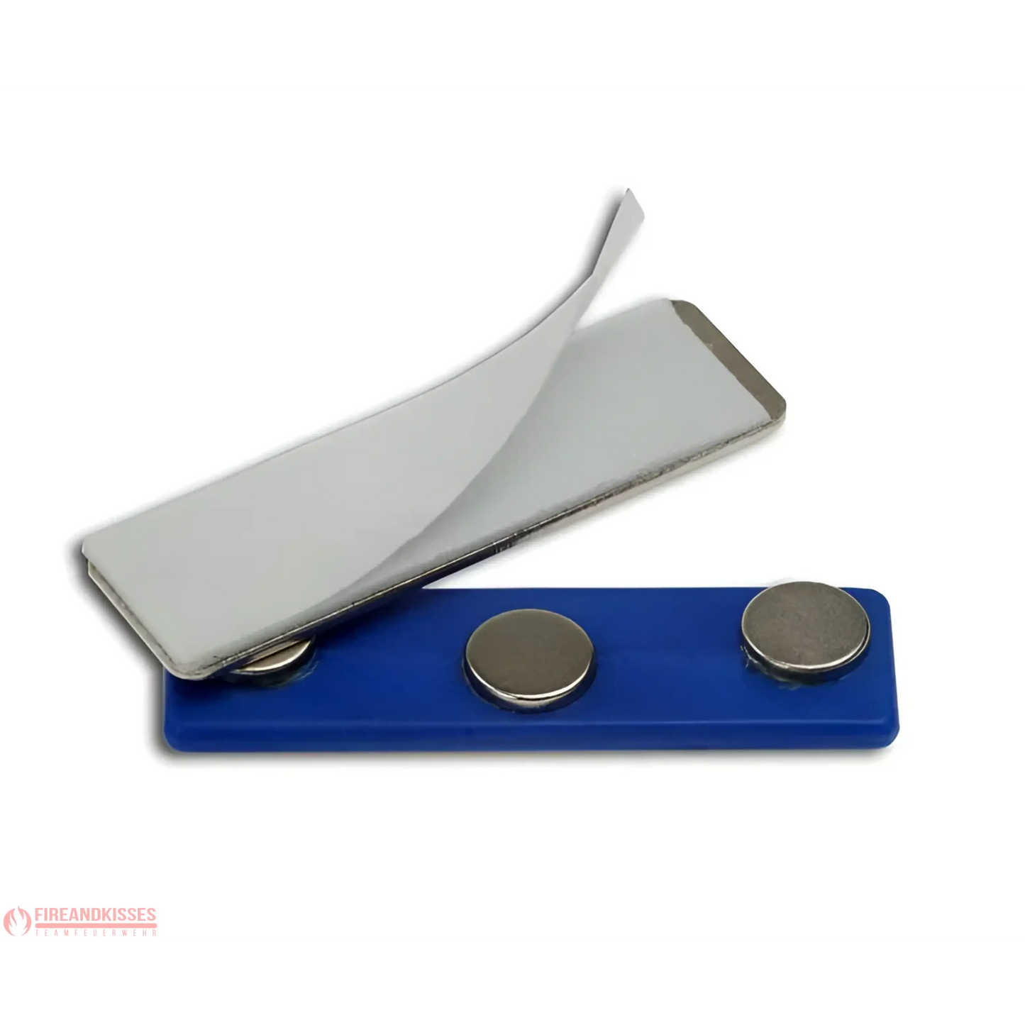 Individuelles Aluminium-Namensschild mit Magnet - Namensschild