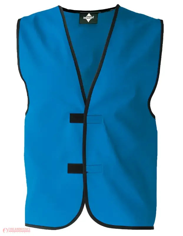 Korntex Einfache Funktionsweste – individuell bedruckbar blau