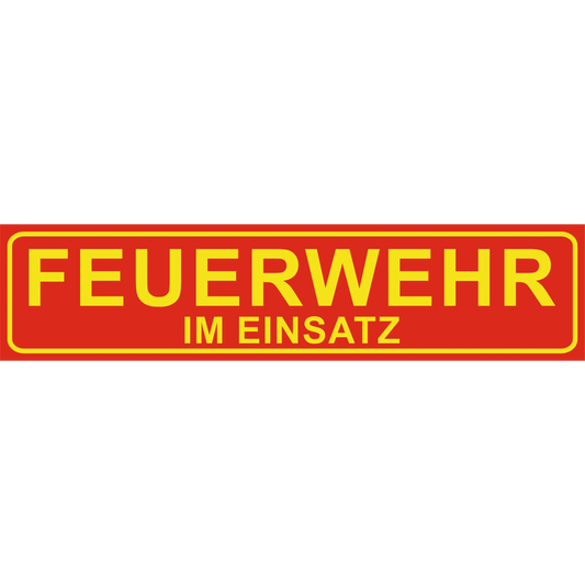 Magnetschild „feuerwehr im einsatz“ – qualitativ hochwertig und einsatzbereit entwickelt für echte feuerwehrprofis