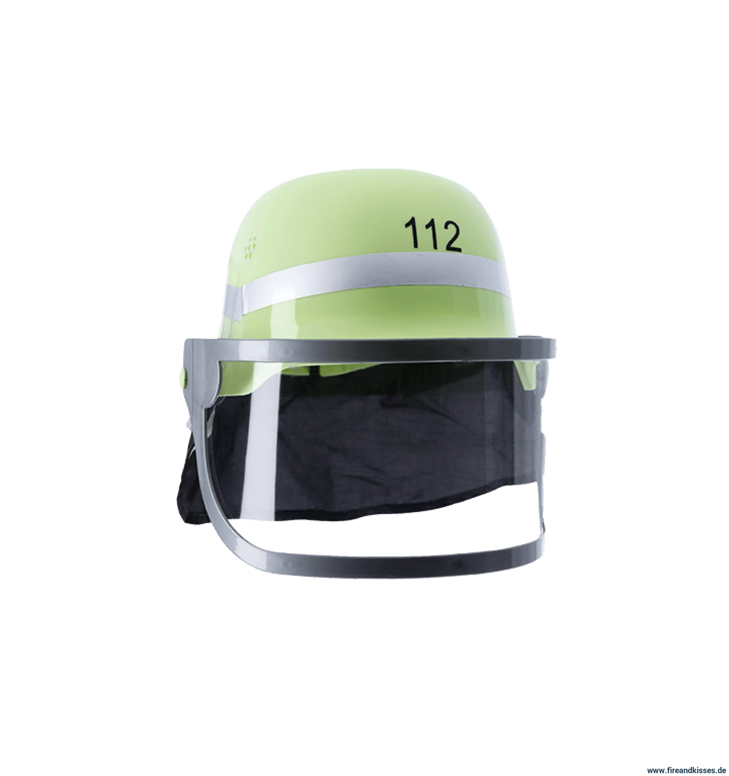 Nti kinderfeuerwehr helm – blassgelb mit reflexstreifen