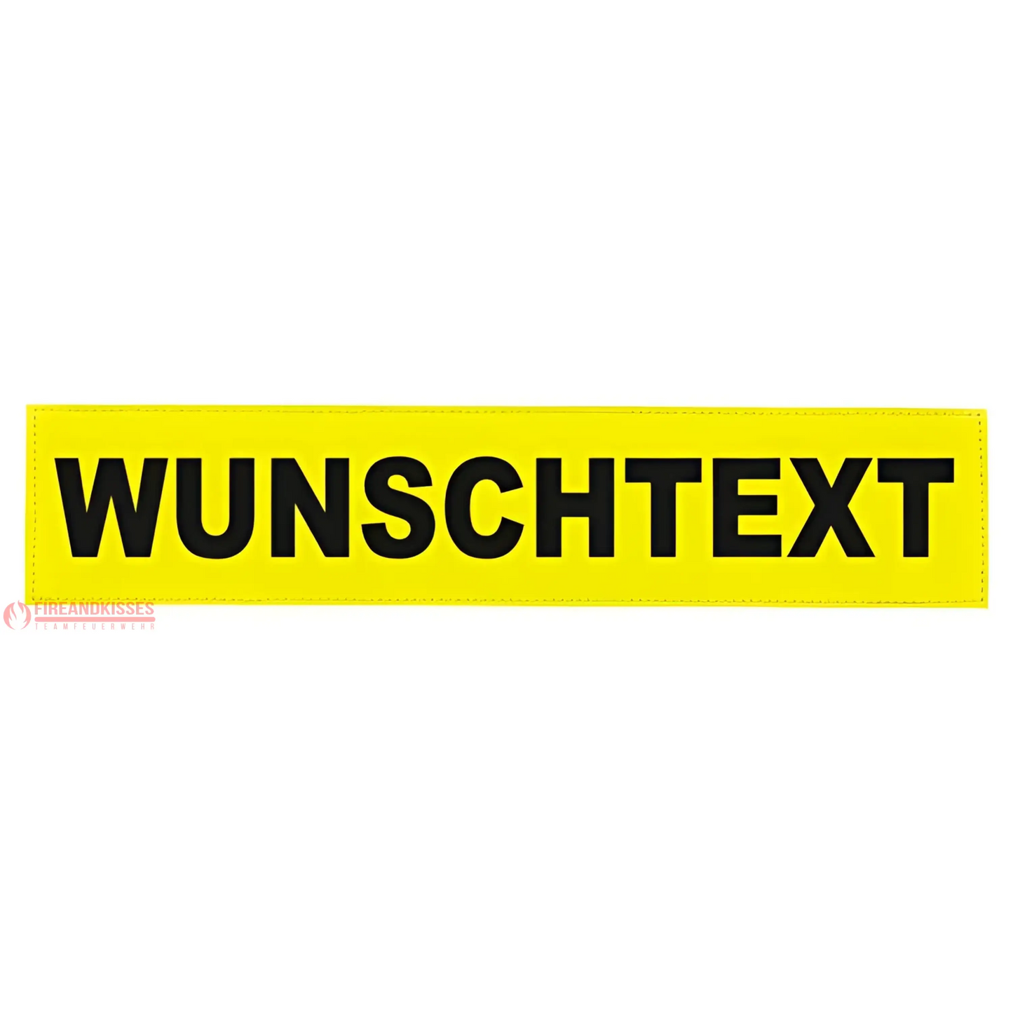 Pacotex funktionsweste / kennzeichnungsweste gelb inklusive 2 x rückenschild & 1 brustschild gelb matt - funktionsweste