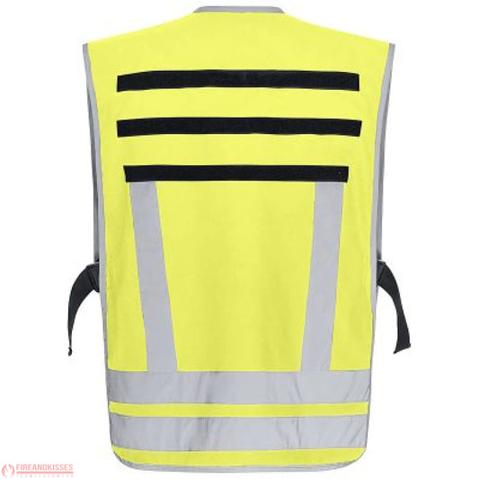 Pacotex® funktionsweste – leuchtgelb | kontrastweste für einsatzpersonal
