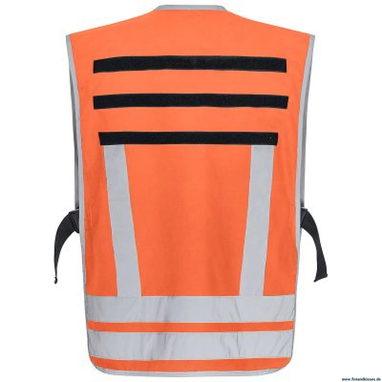 Pacotex® funktionsweste – leuchtorange | kontrastweste für einsatzpersonal - feuerwehr & rettung
