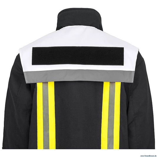 Pacotex® koller weiß – kennzeichnungssystem für einsatzpersonal - pacotex einsatzjacken | fireandkisses