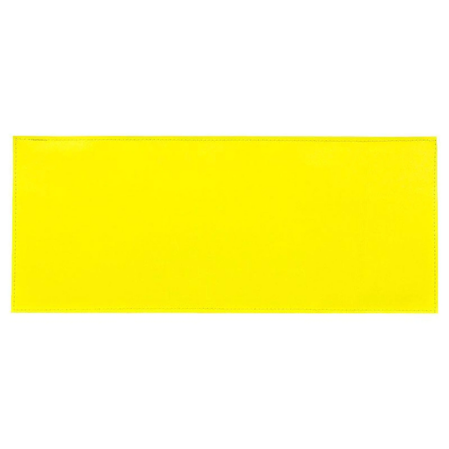 Reflexschild rückenschild wunschtext gelb matt 38 x 16 cm - rückenschild wunschtext