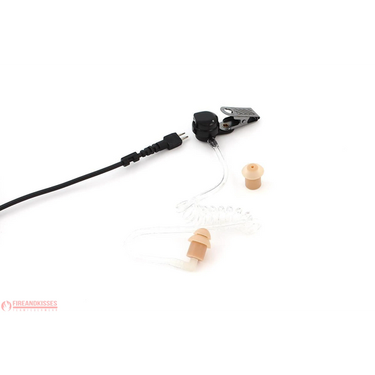 Schallschlauch-headset 2 kabel-lösung für motorola mtp850fug / dp4400 u. Moto trb - headset schallschlauch-headset