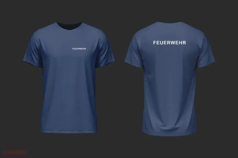 T-Shirt Feuerwehr Navy - unser günstiger Klassiker - T-Shirt