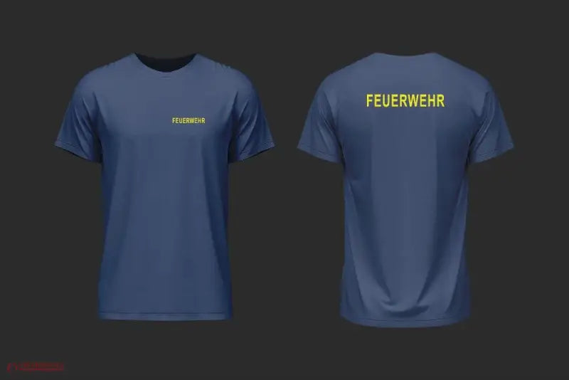 T-Shirt Feuerwehr Navy - unser günstiger Klassiker - T-Shirt