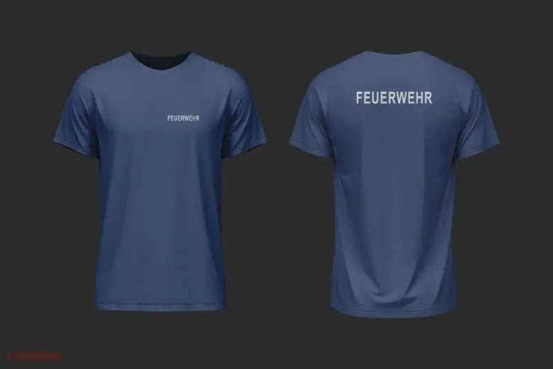 T-Shirt Feuerwehr Navy - unser günstiger Klassiker - T-Shirt