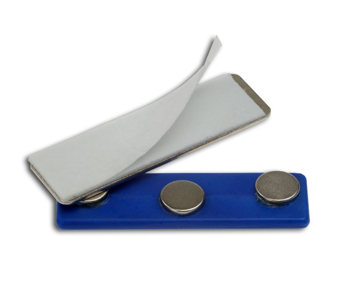 Individuelles Aluminium-Namensschild mit Magnet - Namensschild