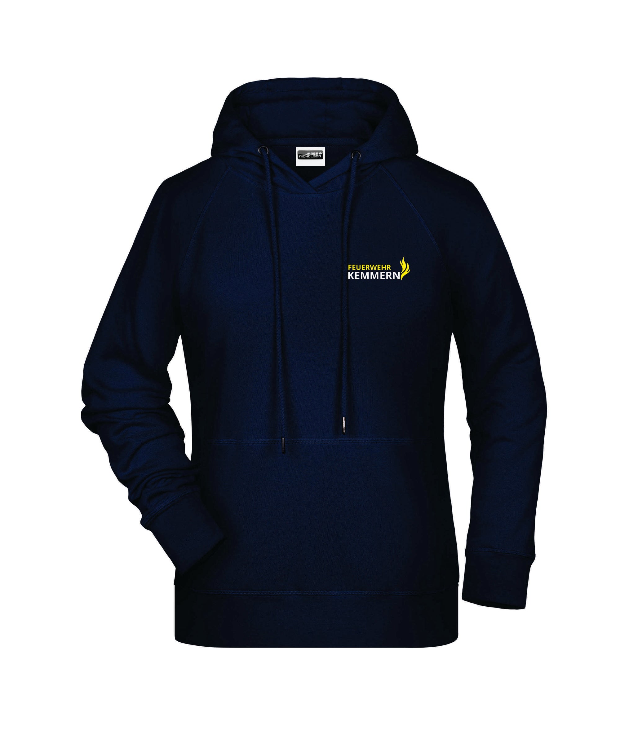 Daiber Damen-Hoodie Navy – Feuerwehr Gerach Teamshop