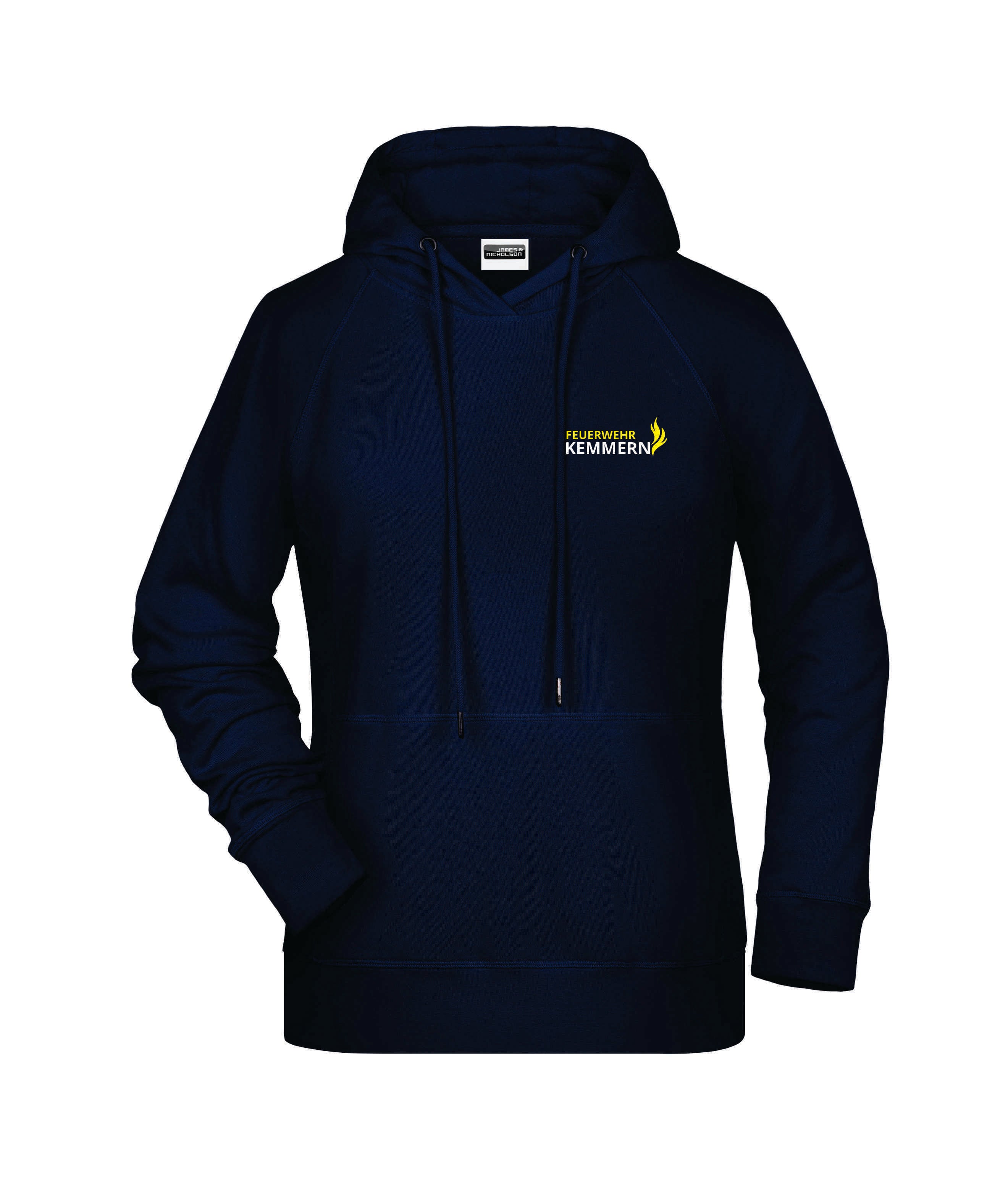Daiber Damen-Hoodie Navy – Feuerwehr Gerach Teamshop