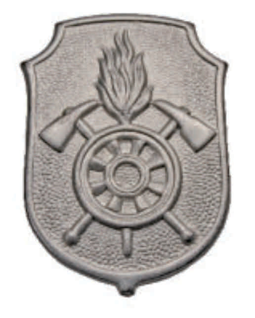 Feuerwehr Bayern Mützen- & Kragenabzeichen Silber Matt Art. 102457