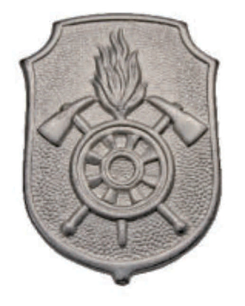 Feuerwehr Bayern Mützen- & Kragenabzeichen Silber Matt Art. 102457